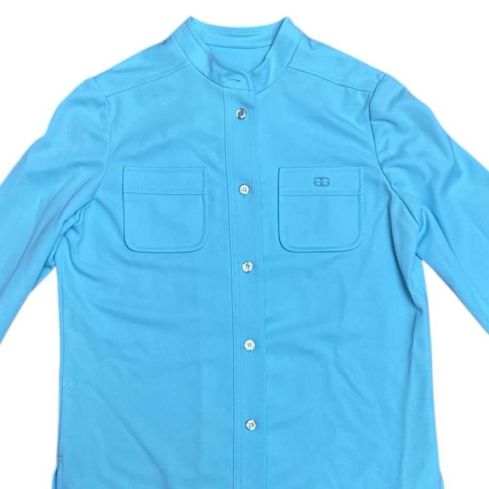 Vintage Givenchy Turquoise Shaket - Picture 5 of 5